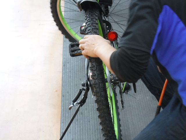 自転車修理