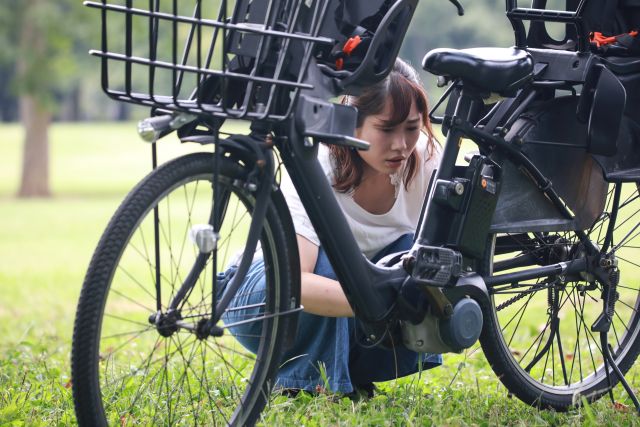 電動自転車　故障