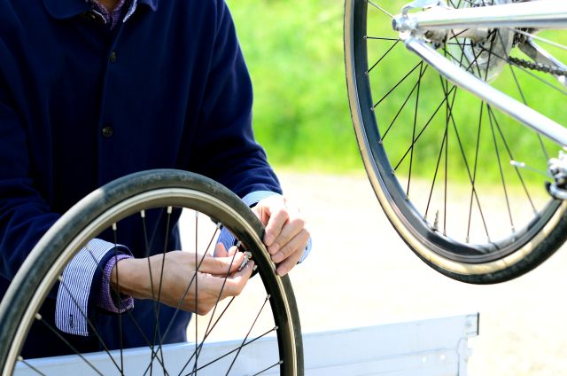 自転車　修理