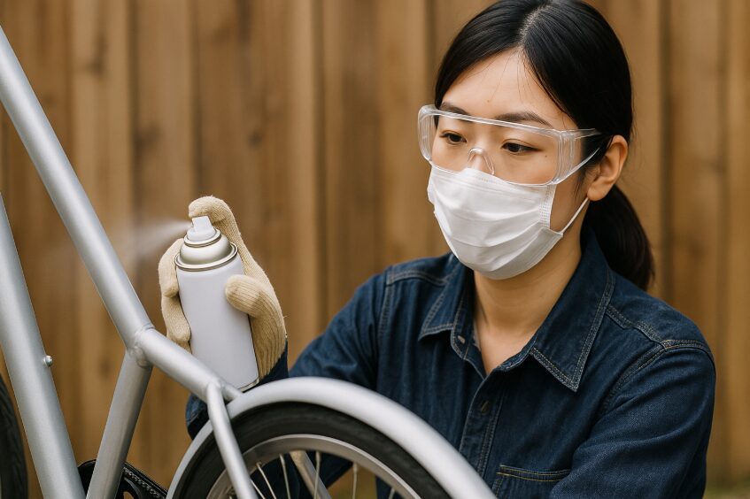自転車塗装スプレーの完全ガイド！DIYのコツとやり方