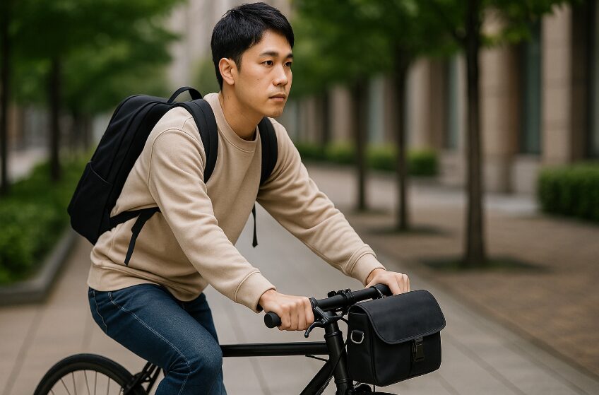 カゴなし自転車②