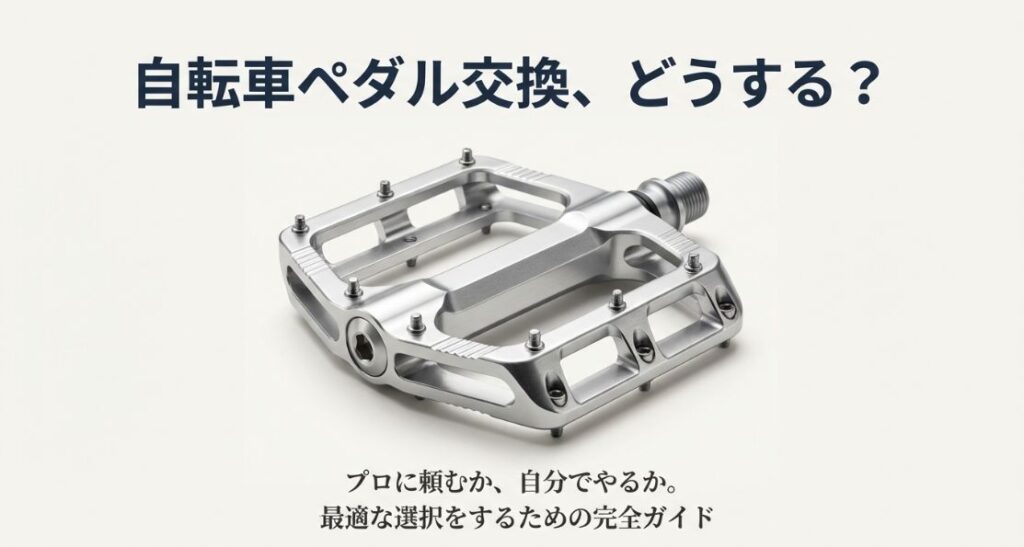 自転車ペダル交換値段は？工賃相場と失敗しないDIYのコツ
