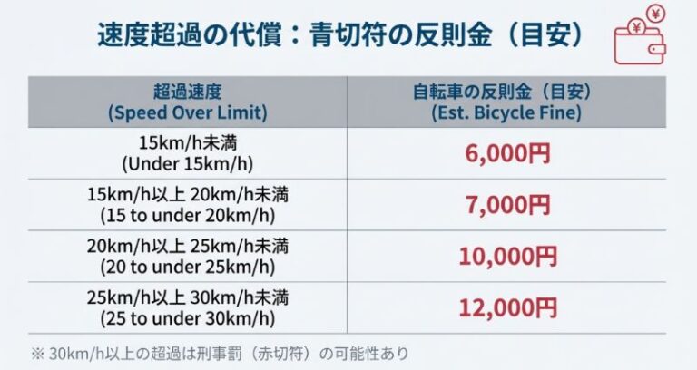 自転車の制限速度は何キロ?2026年青切符導入と最新の交通ルール