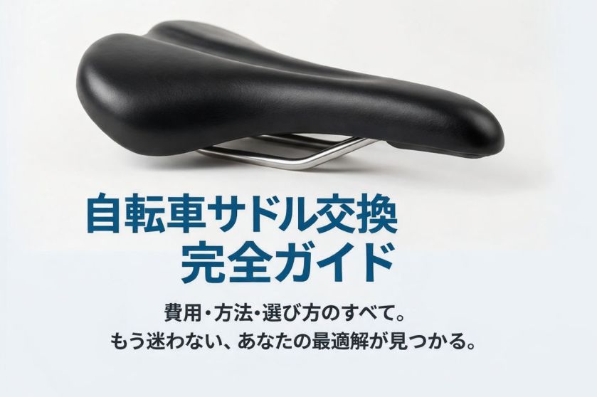 自転車のサドル交換の値段は？
